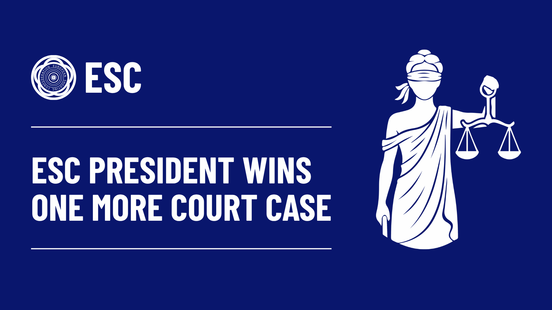 ESC President wins one more court case